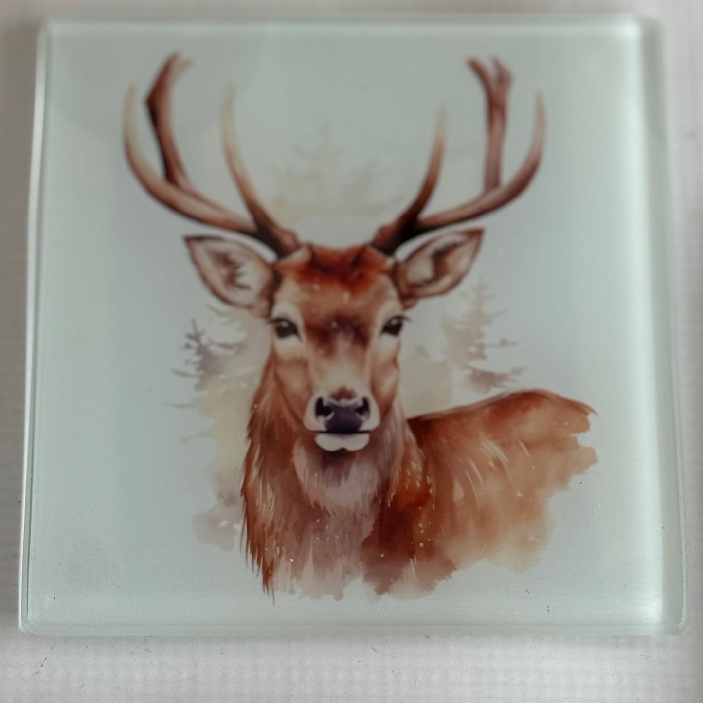 Deer Glass Coaster