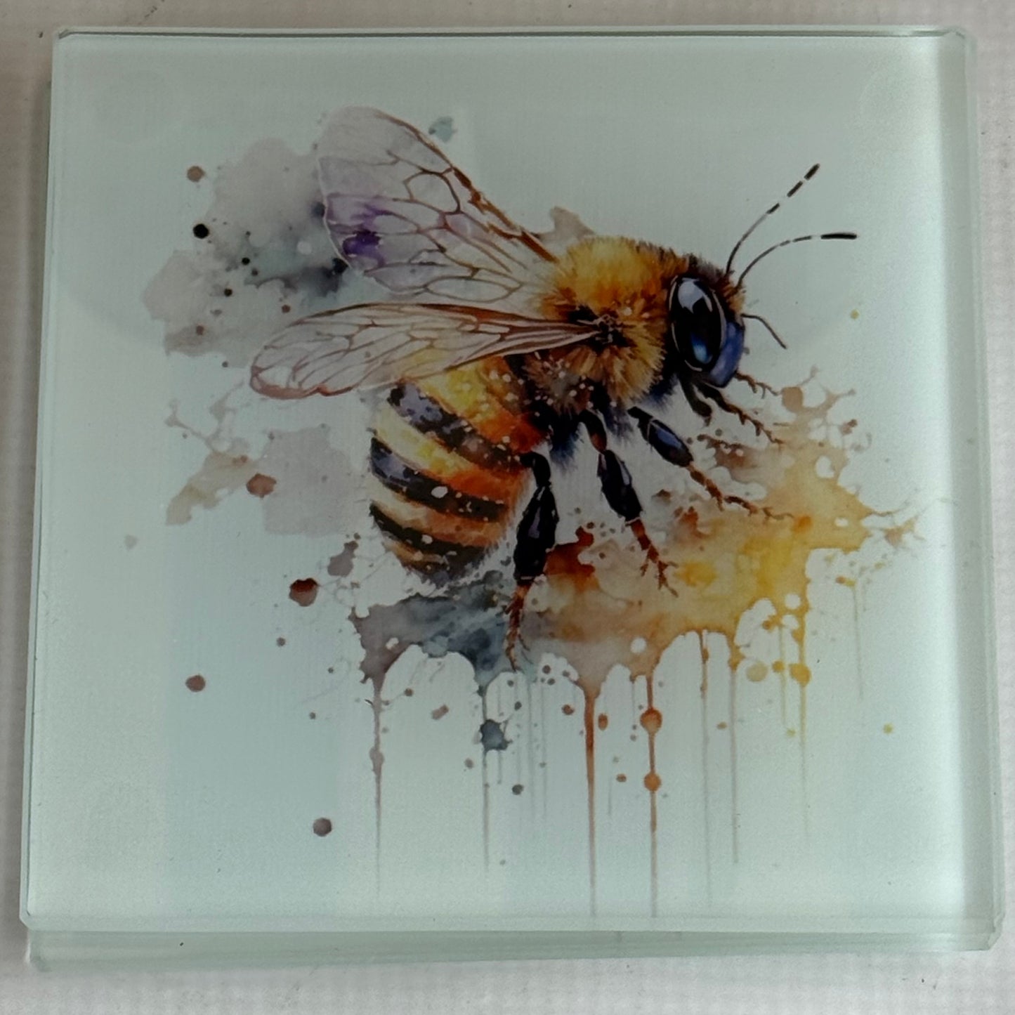 Bee Glass Coaster